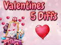 Spel Valentine 5 Skillnader på nätet