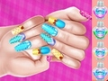 Spel Elsa Prinsess Tema Nagelkonst DIY på nätet