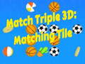 Spel Match Triple 3D: Matchande Kakel på nätet