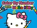 Spel Färg efter nummer med Hello Kitty på nätet