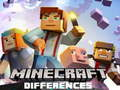 Spel Minecraft Skillnader på nätet