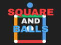Spel Kvadrat och Bollar på nätet