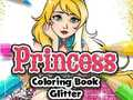 Spel Prinsessans Målarbok Glitter på nätet