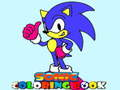 Spel Sonic Färgbok på nätet