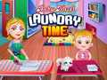 Spel Baby Hazel: Tvätt Tid på nätet