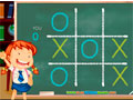 Spel Tic Tac Toe i skolan på nätet