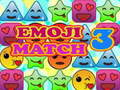 Spel Emoji Match 3 på nätet