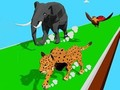 Spel Djurförvandlingslopp 3D på nätet