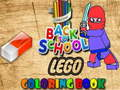 Spel Lego Målarbok: Tillbaka till Skolan på nätet