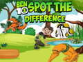 Spel Ben 10: Hitta skillnaderna på nätet