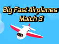 Spel Stora Snabba Flygplan Match 3 på nätet