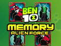 Spel Ben 10 Minne Alien Force på nätet