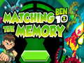 Spel Ben 10: Minnesspel på nätet