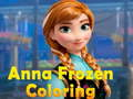 Spel Anna Fryst Färgande på nätet