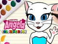 Spel Talking Angela Målarbok på nätet