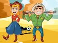 Spel Pussel Vilda Västern Cowbows på nätet
