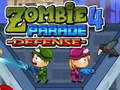 Spel Zombieparadens försvar 4 på nätet