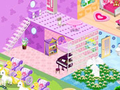 Spel Design av Prinsessdockhus på nätet