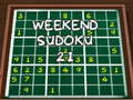 Spel Helgsudoku 21 på nätet