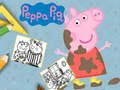 Spel Peppa Pig Målarbok på nätet