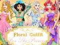 Spel Blommig Outfit För Prinsessan på nätet