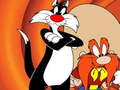 Spel Looney Tunes Pussel på nätet