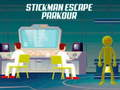 Spel Stickman Rymning Parkour på nätet