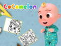 Spel Cocomelon Målarbok på nätet