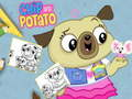 Spel Chip och Potatis Målarbok på nätet