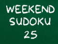 Spel Helg Sudoku 25 på nätet