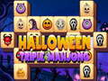 Spel Halloween Trippel Mahjong på nätet