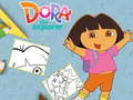 Spel Dora Utforskaren färgbok på nätet
