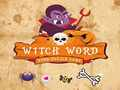 Spel Häxord Halloween Pusselspel på nätet