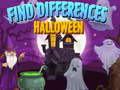 Spel Hitta skillnaderna: Halloween på nätet