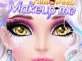 Spel Halloween-makeup till mig på nätet