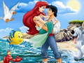 Spel Pussel med Prinsessan Ariel Sjöjungfru på nätet