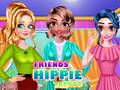 Spel Vänner Hippie Trender på nätet