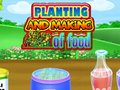 Spel Plantering och Matlagning på nätet