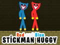 Spel Röd och Blå Stickman Kram på nätet