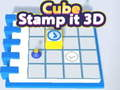 Spel Kub Stämpla det 3D på nätet