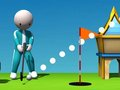 Spel Bläckfisk Spelare Golf 3D på nätet