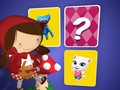 Spel Rödluvan Memorykortmatch på nätet