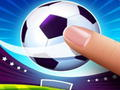 Spel Fotboll Flick Bollen på nätet