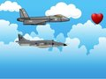 Spel Jetflygtävling på nätet