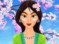 Spel Mulans magiska makeover på nätet