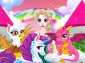 Spel Elsas Magiska Zoo på nätet