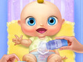 Spel Min nyfödda babypfleg på nätet