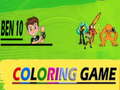 Spel Färgläggning Ben 10 på nätet