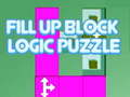 Spel Fyll Upp Block Logik Pussel på nätet