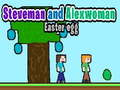 Spel Steveman och Alexwoman: Påskägg på nätet